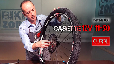 Montaje de casette GURPIL 12V 11-50 