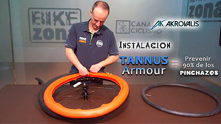 Instalamos el  Tannus Armour para evitar el 90% de los pinchazos