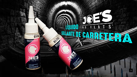 Líquido sellante JOE´S para neumáticos tubeless de carretera