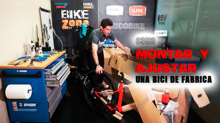 Montar una bici nueva según viene de fábrica en caja