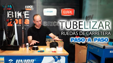 Tubelizar ruedas de carretera