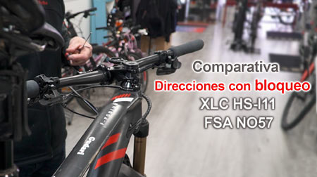 Instalación de direcciones con bloqueo: XLC HS-I11 y FSA NO57 HBS Block