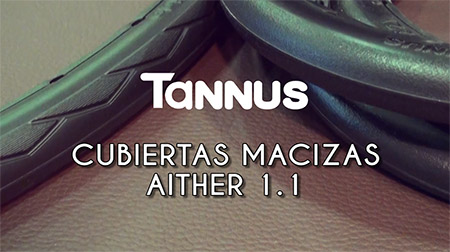 No más pinchazos con las cubiertas macizas Tannus Aither 1.1