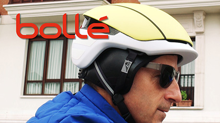 Casco Messenger Premium y gafas Adelaide de Bollé