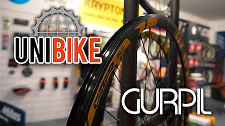 UNIBIKE 2017 - GURPIL: ruedas GTR, seguridad Kryptonite, VEE TIRE CO, Mitas y cadenas KMC
