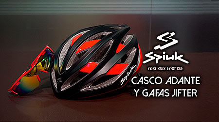 Casco ADANTE y gafas JIFTER de SPIUK
