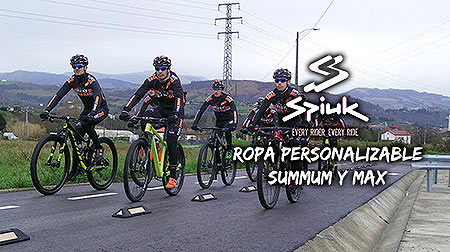 Ropa personalizable SUMMUM y MAX de SPIUK