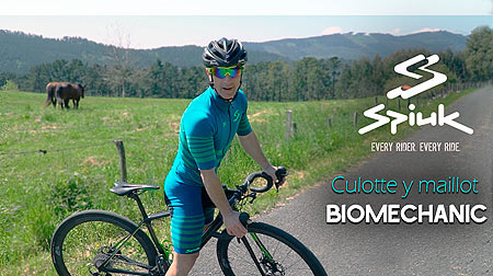 Tecnología y alto rendimiento con el culotte y maillot SPIUK Biomechanic