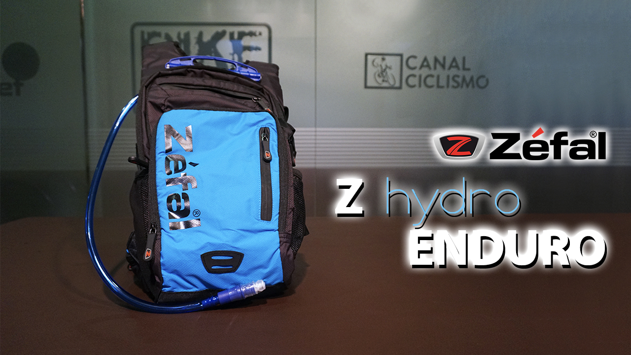 Hidratación máxima con la mochila Zefal hydro enduro