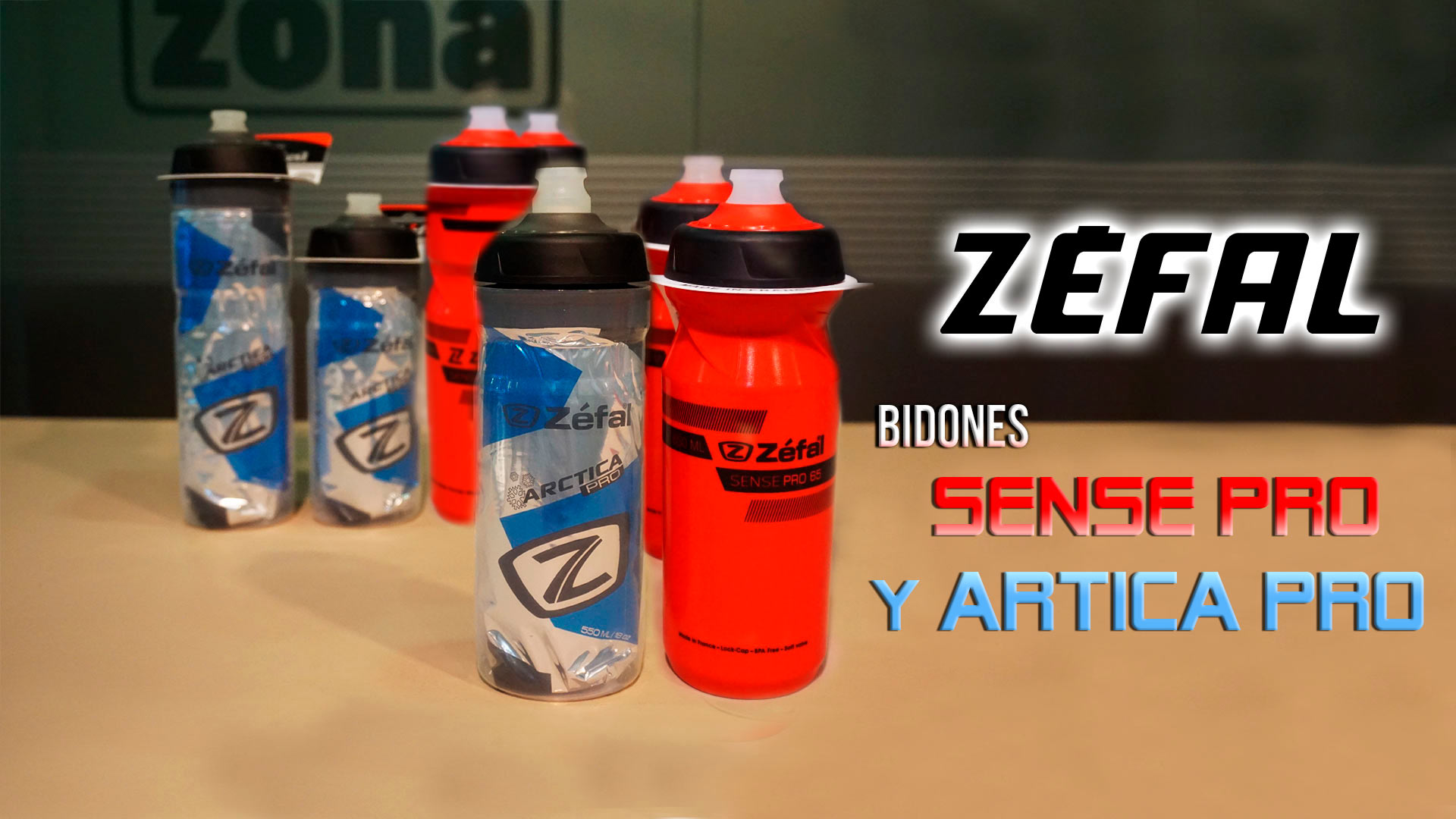 Los bidones Sense Pro y Arctica Pro una buena solución para hidratarte
