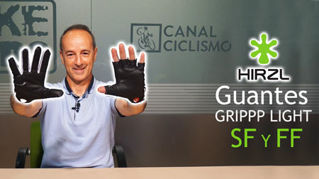 Guantes Hirzl Gripp Light SF y FF de cuero de canguro