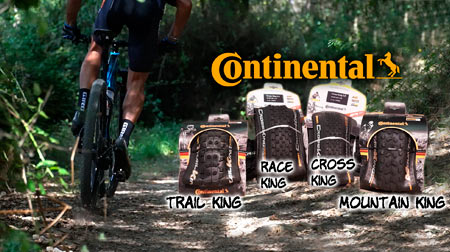 Gama continental para cualquier modalidad de MTB