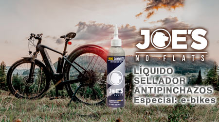 Líquido sellador antipinchazos para e-bikes de Joe´s