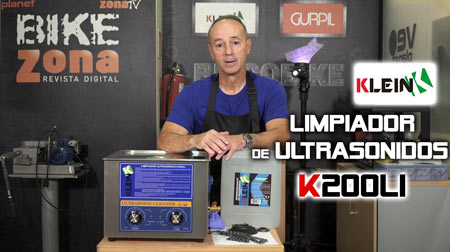 Limpieza por ultrasonidos con Klein K200LI
