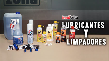 Sorprendentes lubricantes y limpiadores Innobike