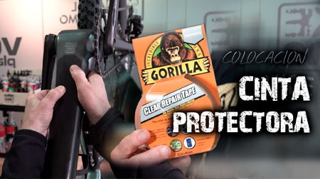 Colocación de cinta protectora Gorilla
