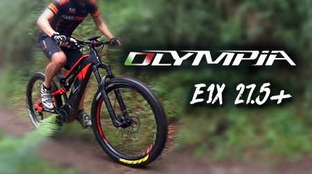 Explora cualquier terreno con la e-bike Olympia E1X 27,5+