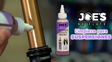 Limpieza y lubricación para las suspensiones con el nuevo Joe´s Suspension & Dropper Post Smoother