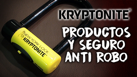 Productos y seguro anti robo de Kryptonite