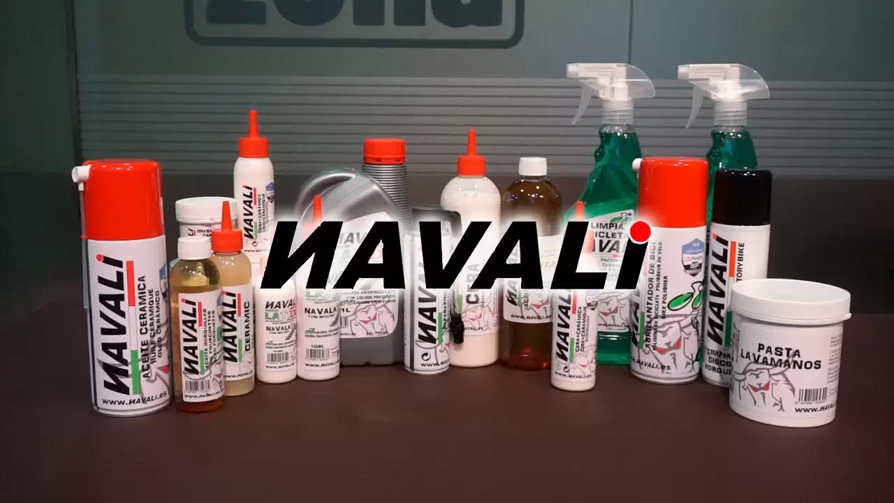 NAVALI y su amplia gama de productos para el mantenimiento de tu bicicleta