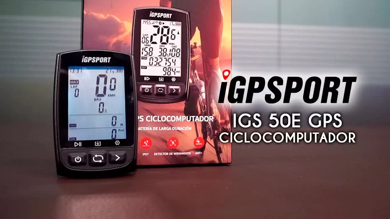 IGS50E GPS ciclocomputador de IGPSPORT
