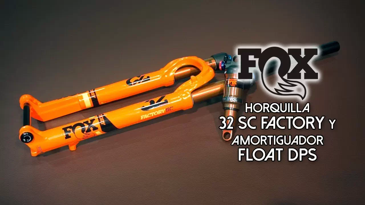 Horquilla 32 SC Factory y amortiguador Float DPS de FOX