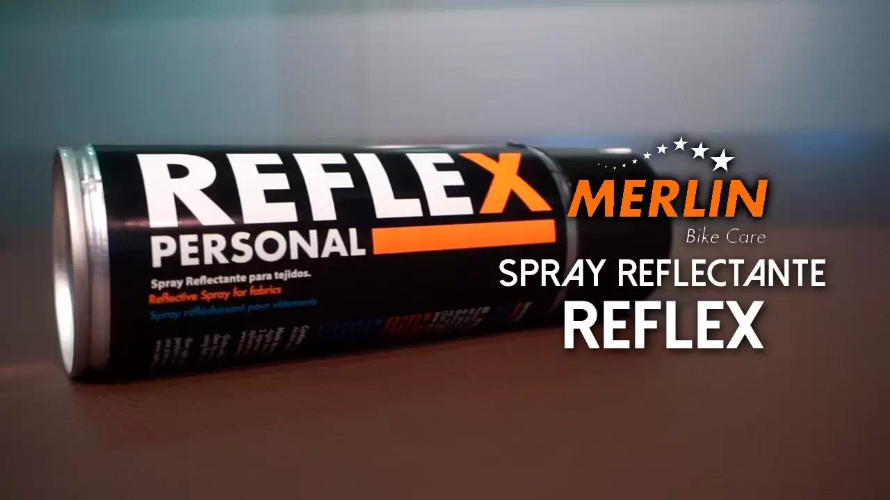 Spray de visibilidad nocturna REFLEX de Merlin Bike Care
