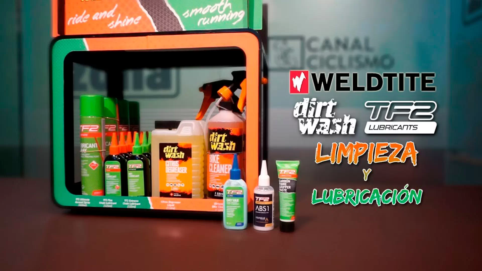 Limpieza y lubricación con Weldtite, Dirtwash y TF2