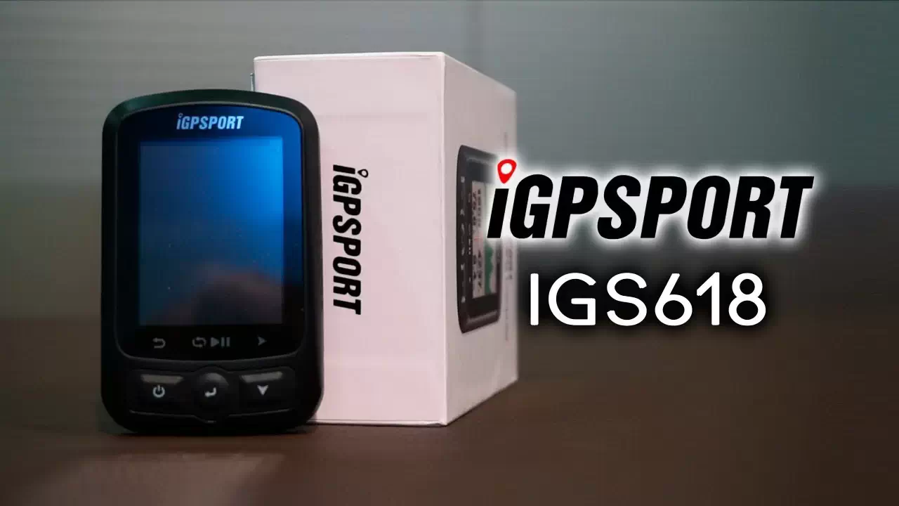 Ciclocomputador iGS618 con ANT+ y GPS