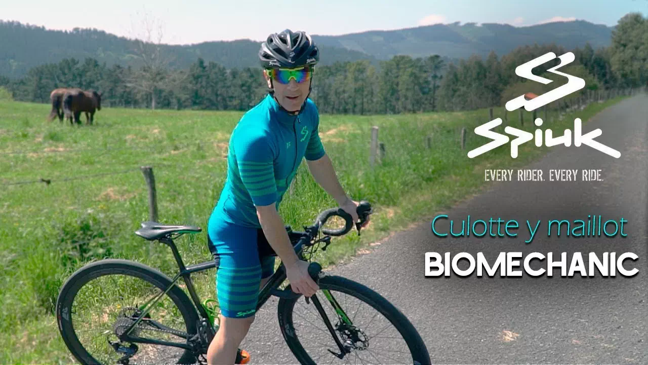 Tecnología y alto rendimiento con el culotte y maillot SPIUK Biomechanic