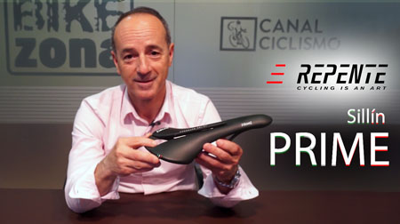 Sillín REPENTE Prime, diseño, ergonomia y ligereza