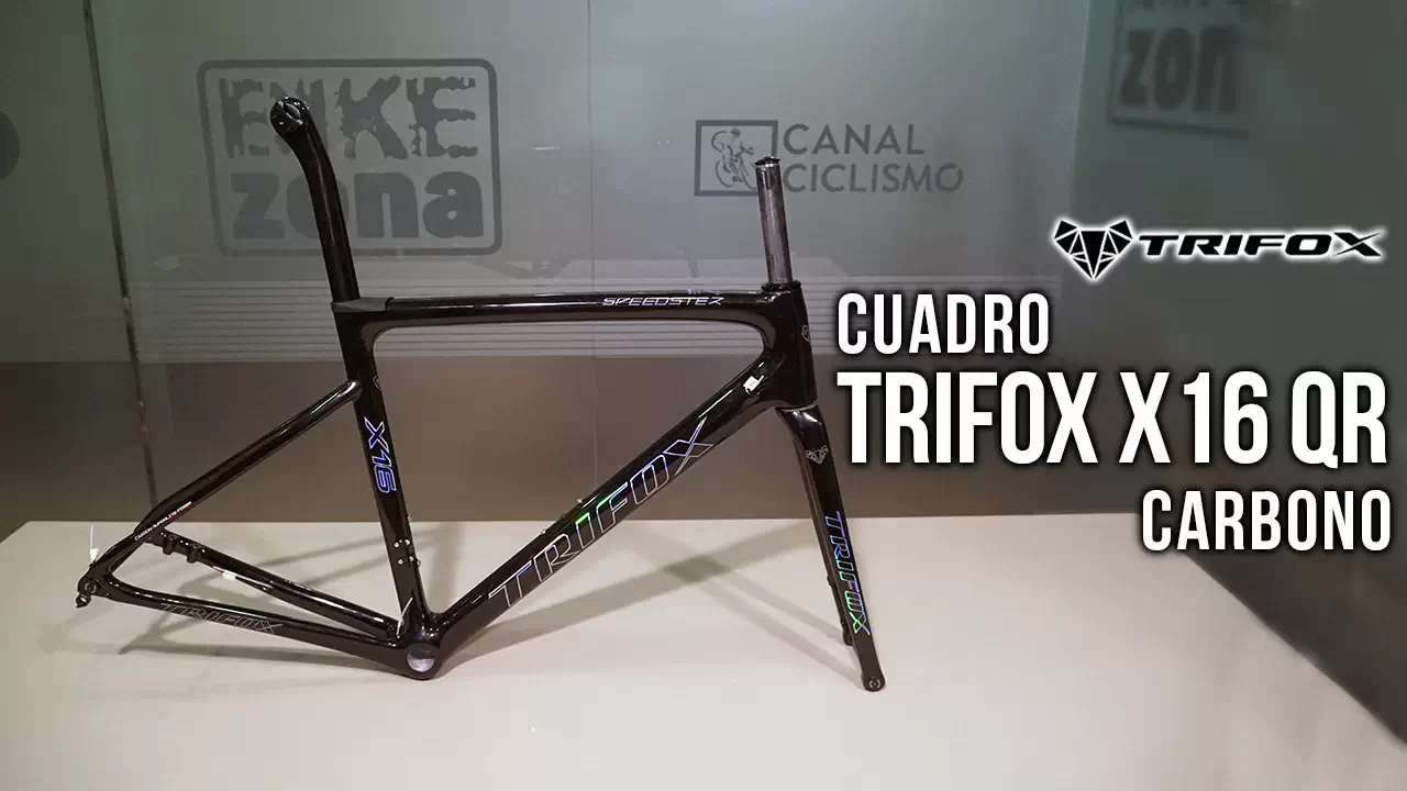 Cuadro Trifox X16 QR carbono