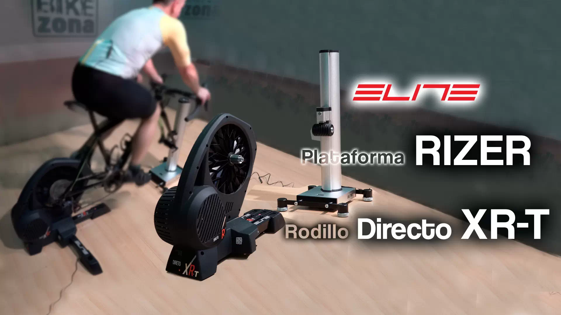 Elite Direto XR + Rizer lo más parecido a pedalear en vivo
