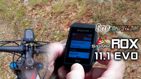Nuevo ciclocomputador Sigma ROX 11.1 EVO