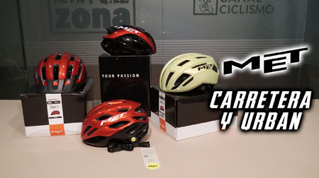 Cascos Met Carretera y Urban