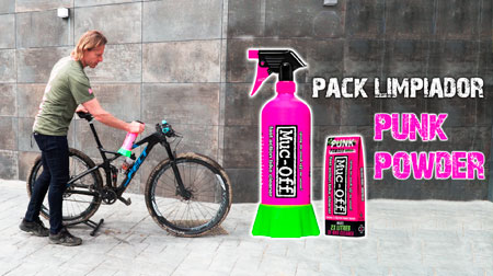 Limpiador ecológico en polvo Muc-Off Punk Powder 