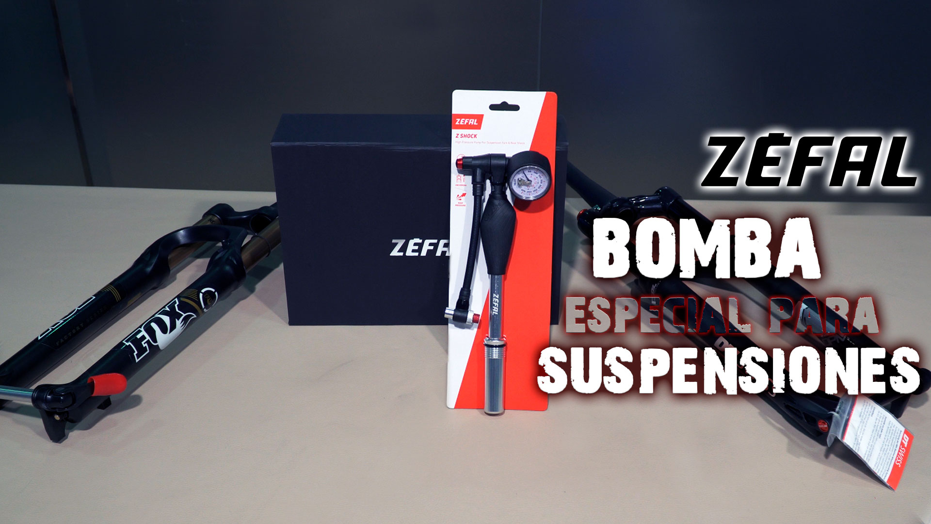 Bomba Zéfal Z Shock para suspensiones<br>Te la enseñamos