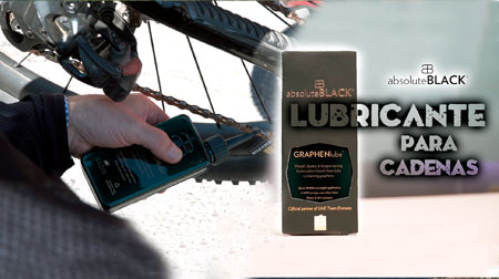 GRAPHENlube de Absolute Black. El lubricante definitivo para cadenas 