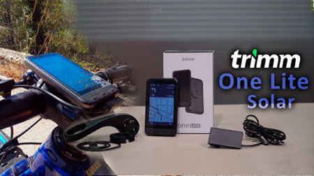 Gps Trimm One Lite Solar con dispositivo fotovoltaico 