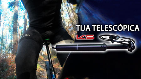 A prueba la tija telescópica KS LEV C-12