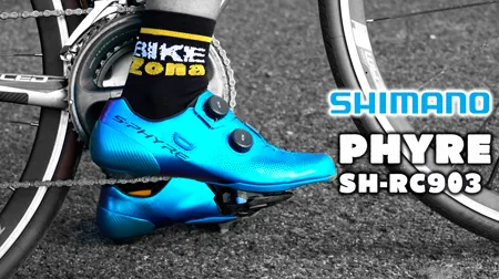 Zapatillas Shimano S-PHYRE SH-RC903: Diseñadas para restar segundos al crono