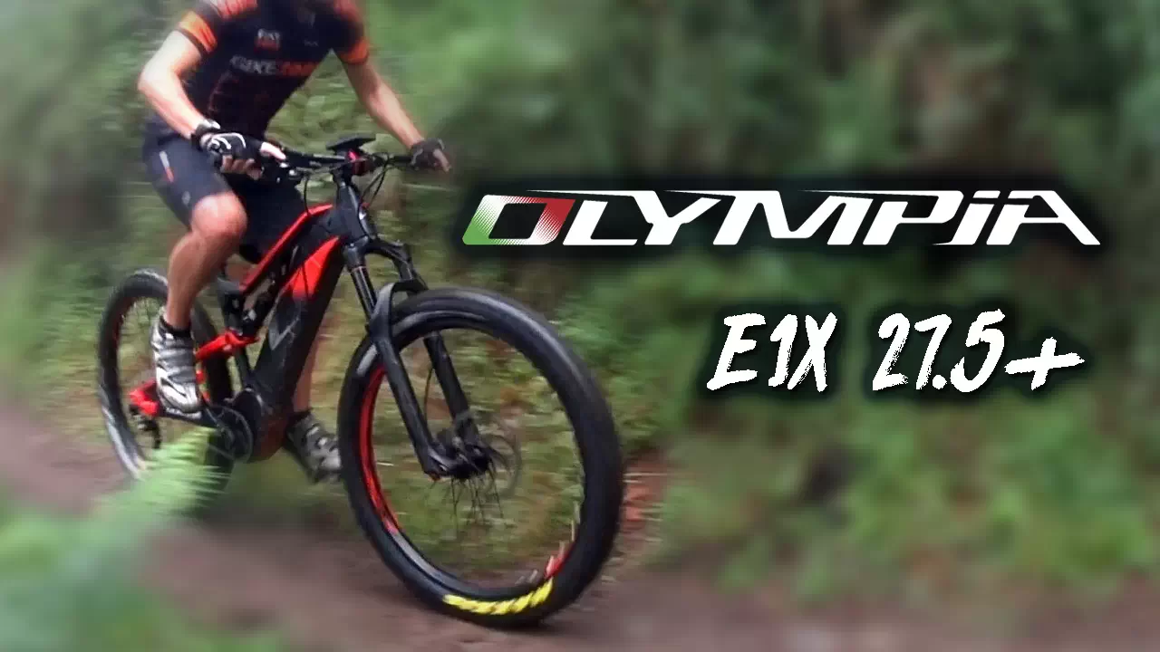Explora cualquier terreno con la e-bike Olympia E1X 27,5+
