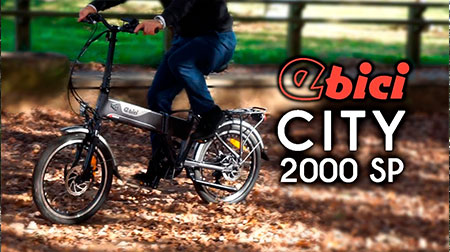 Bici eléctrica plegable CITY 2000 SP de Ebici