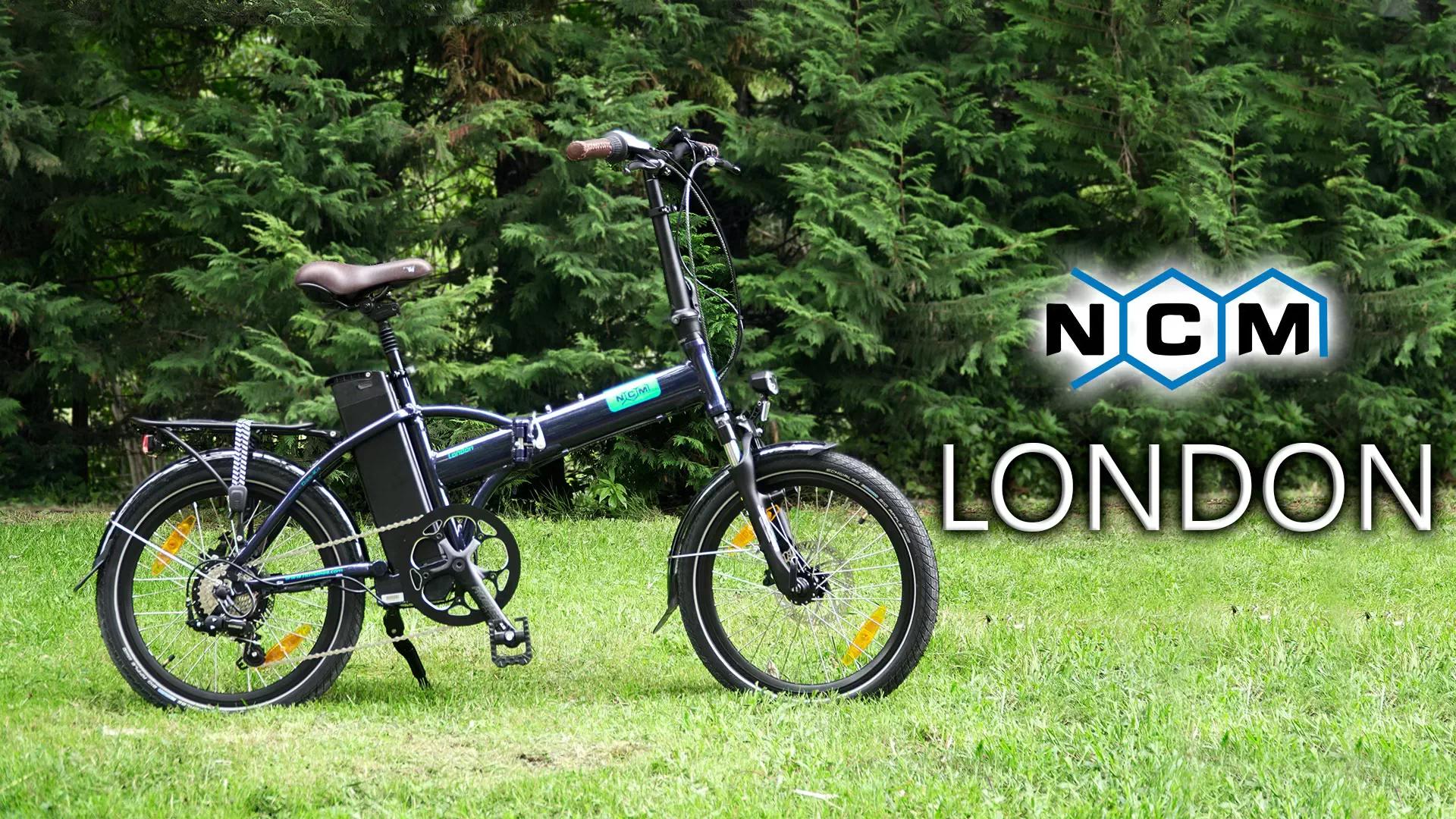 NCM London Bicicleta eléctrica Plegable