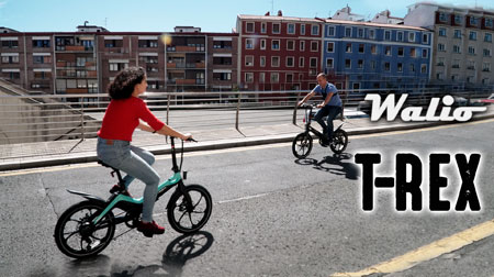 Walio T-REX  la e-Bike de aleación de magnesio