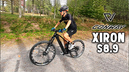 Si buscas el flow en una e-Trail: Conway Xyron S 8.9 MX Carbon 