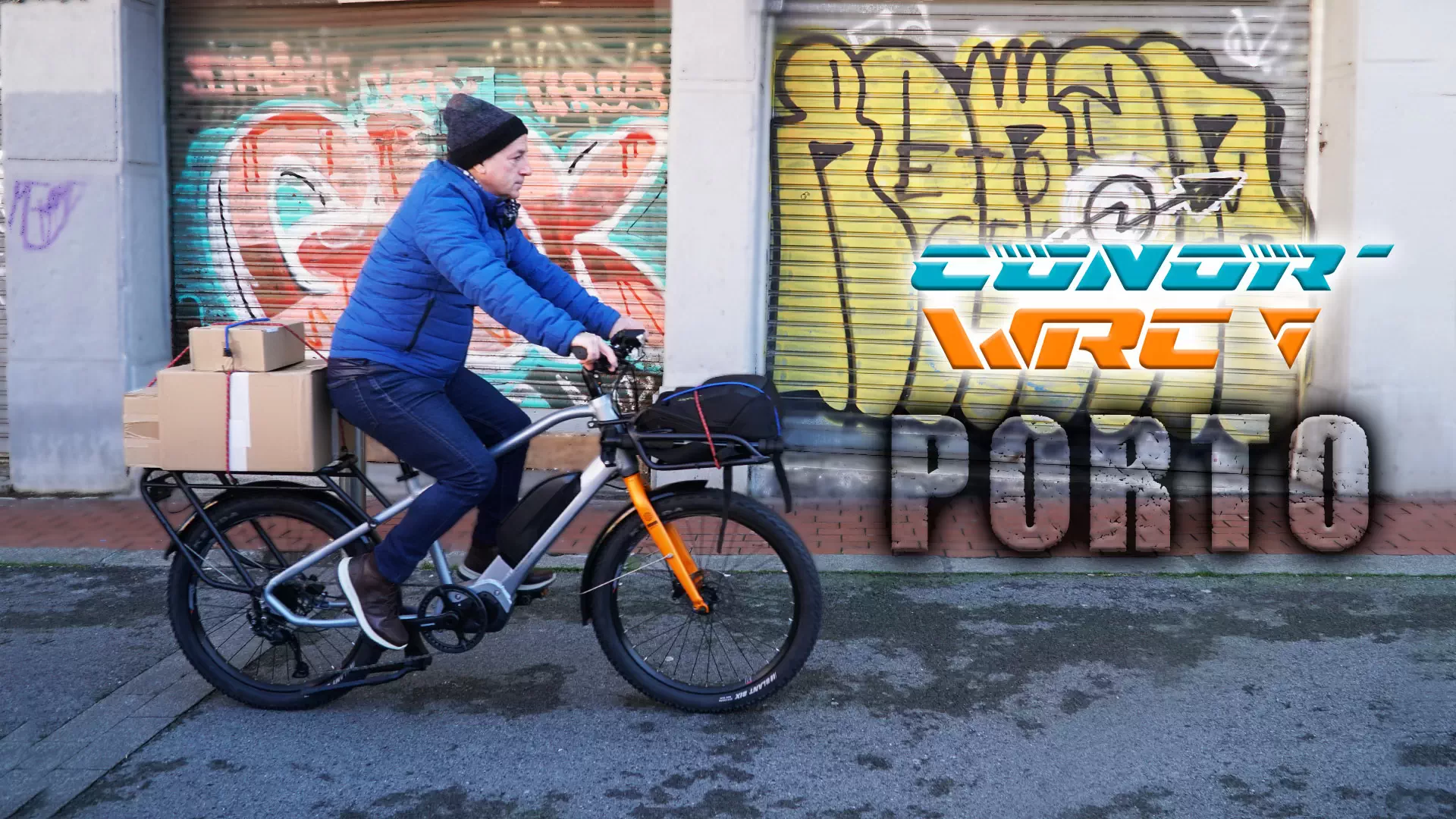 Conor Porto. La bestia de las Cargo e-Bikes