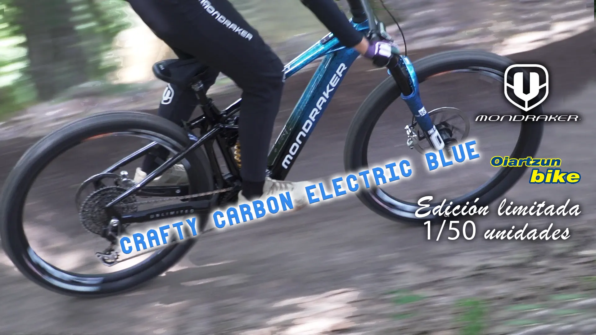 Probamos la n1 de la edición limitada de la Crafty Carbon Electric Blue de Mondraker